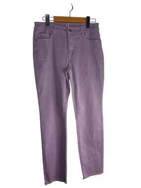 NWT Melanie Lyne Lavender Stretch Straight Leg Jeans Size 6
